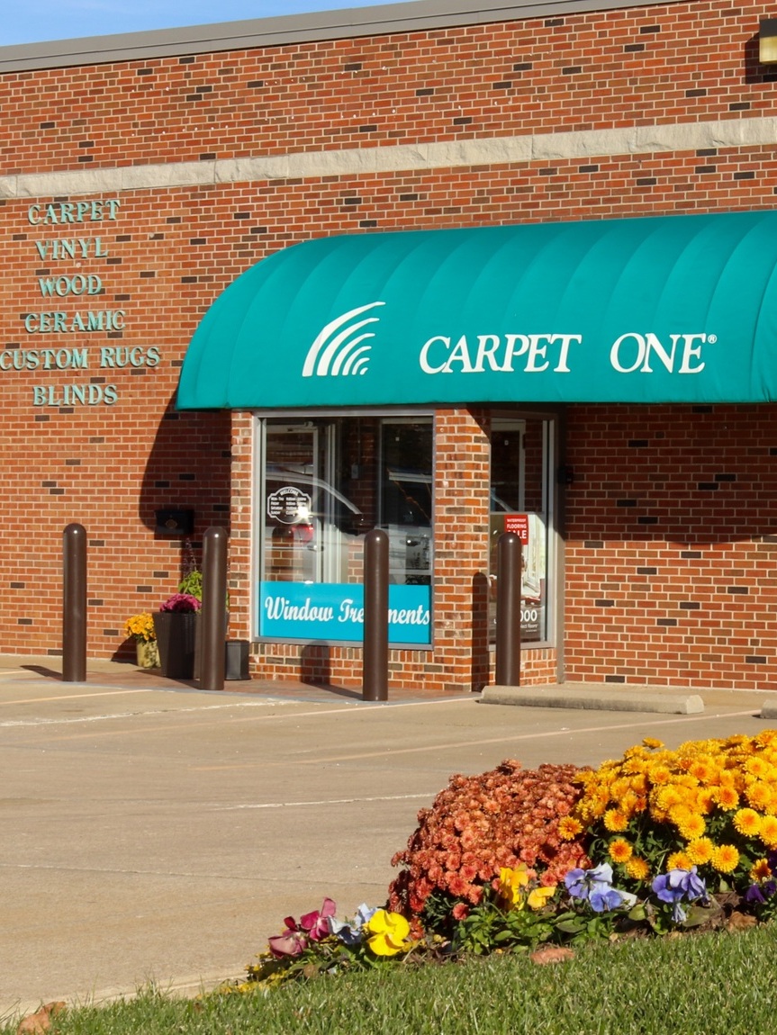 Exterior of Carpet One showroom