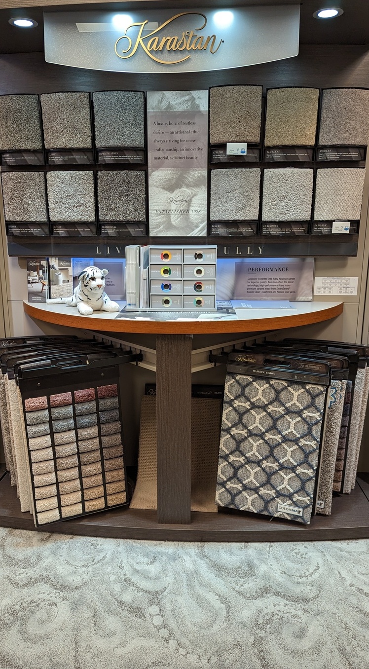 Animated carpet exploded view